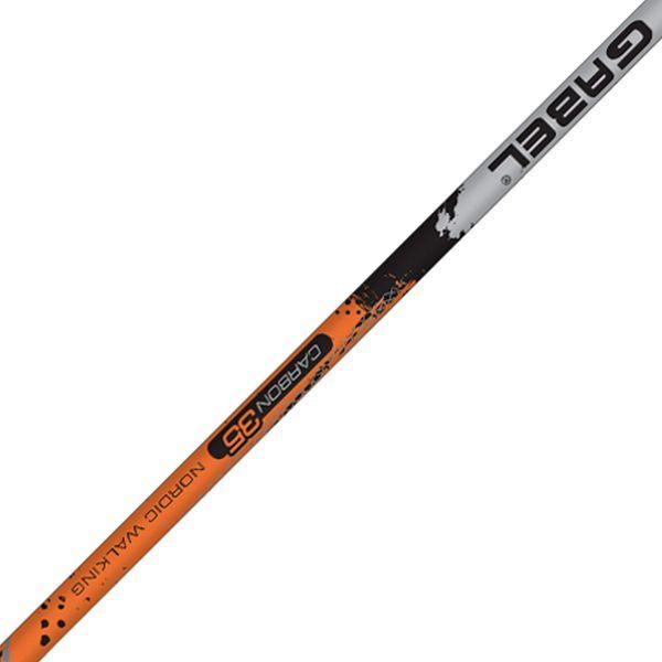 Палки для скандинавской ходьбы Gabel X-1.35 Active Knife Black/Orange 105 (7008361151050) DAS301701DASM фото