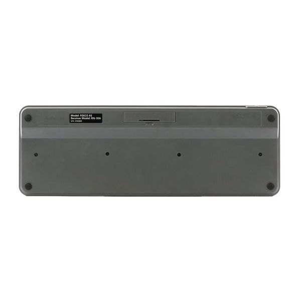 Комплект бездротовий, клавіатура з мишою, A4Tech Fstyler FG3300 Air2 (Grey), сірий колір 1607561EDG фото