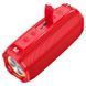 Портативна колонка HOCO HC23 червона IPX4 BT 5.0 2x5W RGB підсвітка 2880000419938YT фото 3