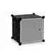 Шкаф для вещей пластиковый Voltronic MP28-51A 102х37х76см черный 2880000415886YT фото 3
