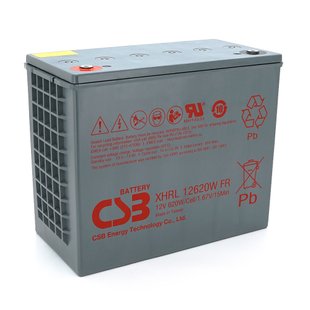 Акумуляторна батарея CSB XHRL12620W, 12V 139Ah (342х275х170мм) 2388FCAFE367 фото