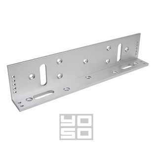 Уголок монтажный YOSO Z-образный к эл.магнитному замку (500кг), 185mm, под 15 саморезов цена за штуку 2000000138770YT фото