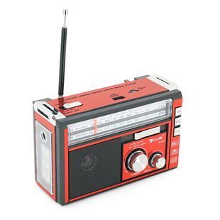 Радіоприймач GOLON RX381BT LED 3W AM/FM радіо Входи microSD USB Bluetooth живлення від 220+АКБ+2*LR20 корпус пластмаса BOX 2000000266657YT фото