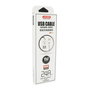 Кабель iKAKU KSC-060 SUCHANG charging data cable series for micro, White, длина 1м, 2,4А, BOX 6921042107837YT фото