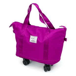 Дорожня сумка-трансформер 55х22х80 cm 56-75 л колесики Dark purple 1,1 кг 2000000384535YT фото