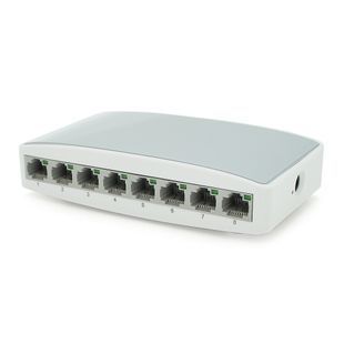 Коммутатор Ethernet ONV-H1008S в пластиковом корпусе, 8*100Мб портов, 5В 1Ач, 140х78х32 2000000272610YT фото