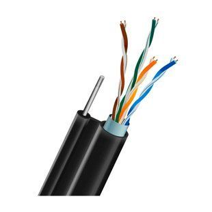 Кабель TRINIX FTP CAT5E CU 0.5 мм LDPE Outdoor + провод (305м) 33-00027TRIN фото