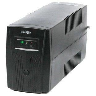 Джерело безперебійного живлення EnerGenie EG-UPS-B650 650ВА апроксимована синусоїда 99-00024320VIAT фото