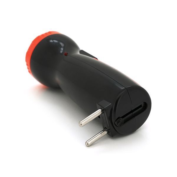 Ліхтарик ручний POWERMASTER BEJ-8866 2 режим вбудований акум 1 led+COB IP40 заряд 220V 130х50х40 Blister 2000000293363YT фото