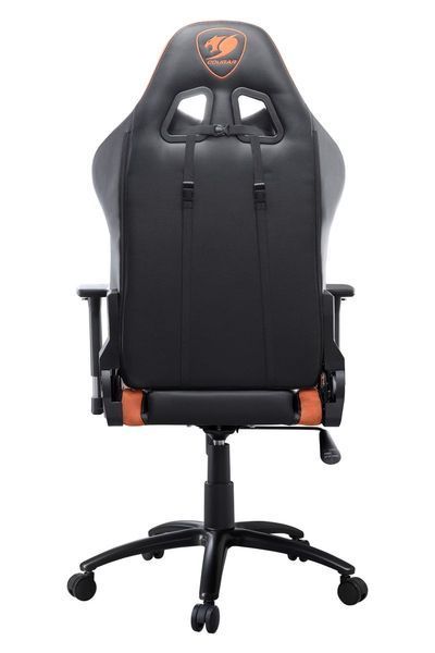 Кресло игровое ARMOR PRO, черный с оранжевым 1604749EDG фото