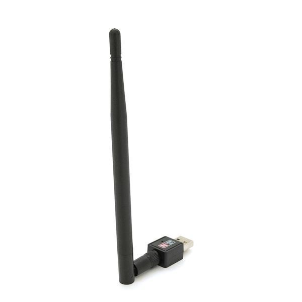 Бездротовий мережевий адаптер з антеною 5DBI Wi-Fi-USB Merlion LV-UW02-5DB 7601 802.11bgn 150MB 2.4 GHz WIN7/XP/Vista/2K/MAC/LINUX Blister Q200 2000000171111YT фото