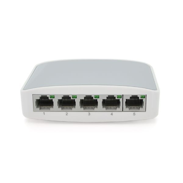 Комутатор Ethernet ONV-H1005S в пластиковому корпусі 5*100Мб портів 5В 1Ач 100х70х28 2000000272603YT фото
