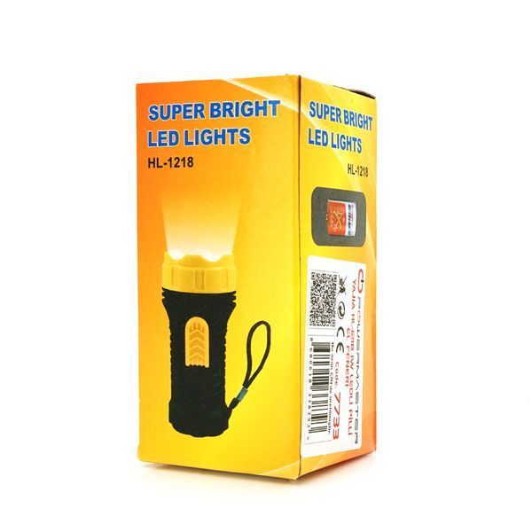 Ліхтарик ручний POWERMASTER HL-1218 Led без батарейки IP40 110х50х43 BOX 2000000294544YT фото