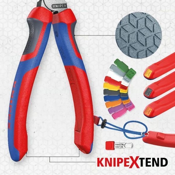 Кусачки бокові (бокорізи) KNIPEX 70 02 180 &Oslash;4,0мм 99-10034390VIAT фото