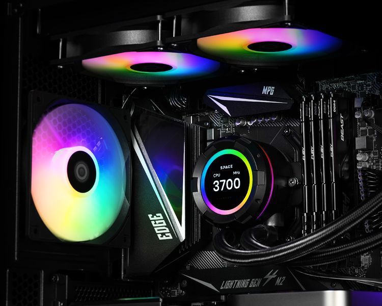 Система водяного охолодження ID-Cooling Space LCD SL240 XE 514931DCL фото