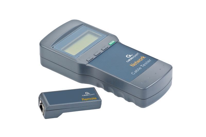 Цифровий тестер Cablexpert NCT-31, для UTP, STP, USB кабелів 1607864EDG фото