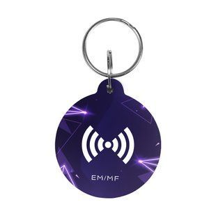 Ключ Proxymity-key EM+MF epoxy (Круглый д=35 мм) фиолетовый 69-00057TRIN фото