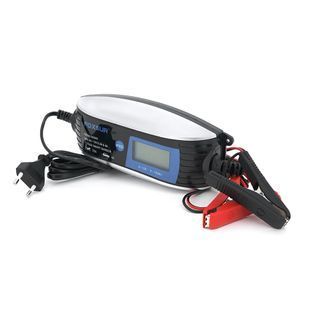 Автоматичний ЗП для акумулятора Foxsur FBC061200840 6/12V 100-240V 4A LCD клеми (AGM/GEL/Lead) 2000000022765YT фото