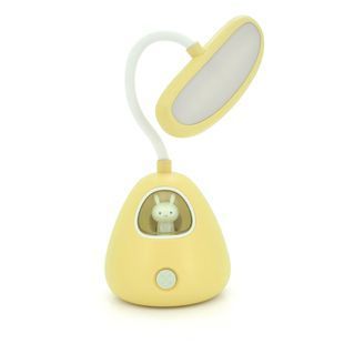 Гибкая настольная лампа-ночник RABBIT LD-3053, 3 режима, 4,2V 300mAh. microUSB, 3 часа работы, 25см, 200гр, Yellow, Box 2000000293332YT фото