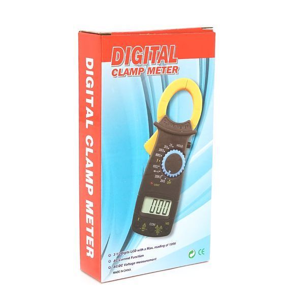 Токові кліщі-мультиметр ANENG DT3266F Вимірювання V DC V AC A AC &Omega; NCV Функції прозвонка перевірка діодів Hold індикація фази 2000000321073YT фото