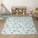 Дитячий термокилимок 180&times;150 см двосторонній &mdash; Ліс і дорога eve1638 фото 2