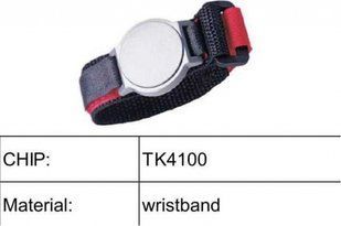 Браслет EM Marine 125 кГц чип Tk4100 Нейлон ABS чорний 52815FORS фото