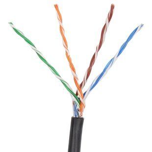 Кабель GM UTP 4*2*24AWG(0,51) СU CAT.5E PE (UTP мідь зовнішня) 305 м 99-00024375VIAT фото