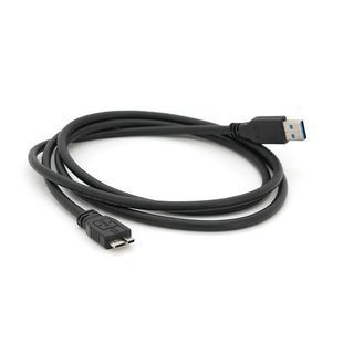 Кабель Usb 3.0 AM to Micro-B 1.5m для жорстких дисків Black 2000000023786YT фото