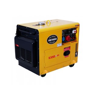 Генератор дизельный KDK7500SC, 6.9KVA, однофазный 230V, объем 14,5л DBBF0D353B2C фото