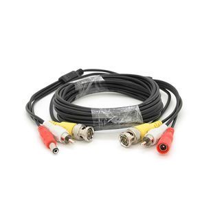Патчкорд комбинированный коаксиальный+питание+звук BNC+DC+AV 5m, черный 2000000141176YT фото