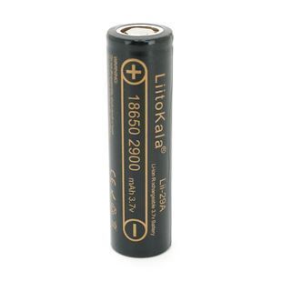Акумулятор 18650 Li-Ion LiitoKala Lii-29A 2900mah (2850-2950mah) 3.7V (2.75-4.2V) Black PVC BOX Q2 ціна за 1 шт 2000000187020YT фото