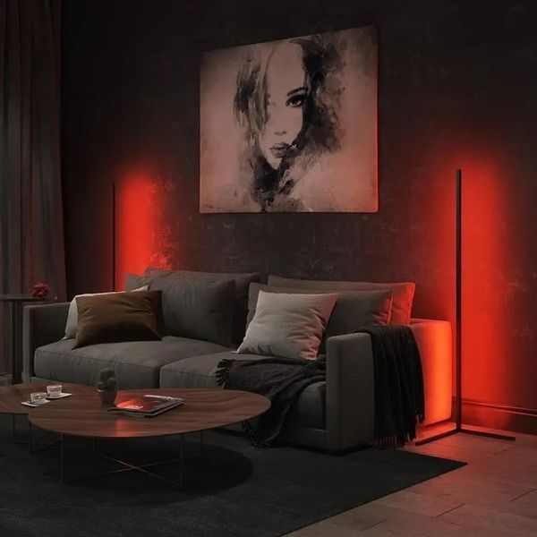 Торшер кутовий Ledox Design 120 см (20 Вт) &ndash; LED-підсвітка пульт ДК 330 ефектів eve1050 фото