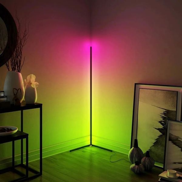 Торшер кутовий Ledox Design 120 см (20 Вт) &ndash; LED-підсвітка пульт ДК 330 ефектів eve1050 фото
