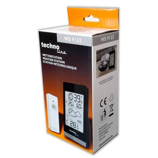Метеостанция Technoline WS9132 Black (WS9132) DAS301788DASM фото