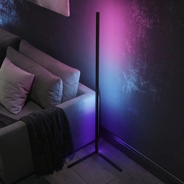 Торшер кутовий Ledox Design 120 см (20 Вт) &ndash; LED-підсвітка пульт ДК 330 ефектів eve1050 фото