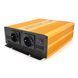 Інвертор напруги Mexxsun MXSPSW-1500 12V/220V 1500W з правильною синусоїдою 2 Shuko клемні проводи Q4 2000000291802YT фото 1