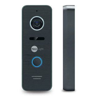 Відеопанель Neolight PRIME FHD 2 Мп з ІЧ підсвічуванням, BLACK 82-00029TRIN фото