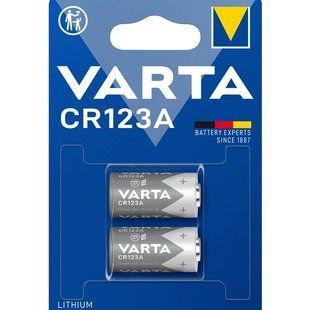 Батарейка CR123A VARTA BLI 2 LITHIUM 99-00022705VIAT фото