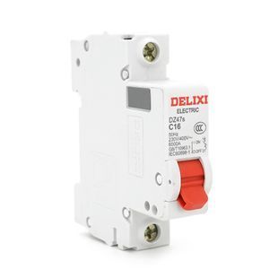 Автоматический выключатель Delixi HDBE DZ47S 1P 16A 230/400V модульный защитный элемент для однофазных сетей 2000000156200YT фото