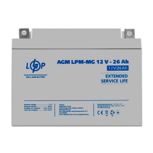 Аккумулятор мультигелевый LPM-MG 12V - 26 Ah 6557LP фото