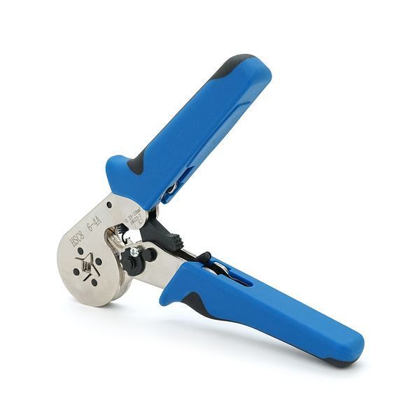 Кримпер HCS8 6-4A для обтиску кабельного наконечника 0.25-10mm2 Black-blue 2000000397139YT фото