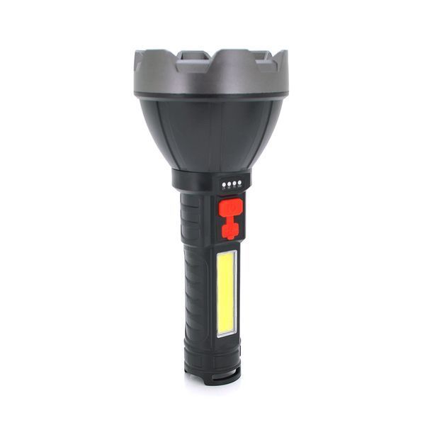 Ліхтар ручний LANTERNA ZJ-05 1W Led CreeXPE+COB 3+1 режим вбудований акумулятор корпус міцний пластик індикатор USB кабель IP40. 190х83х34 Box 2000000289526YT фото