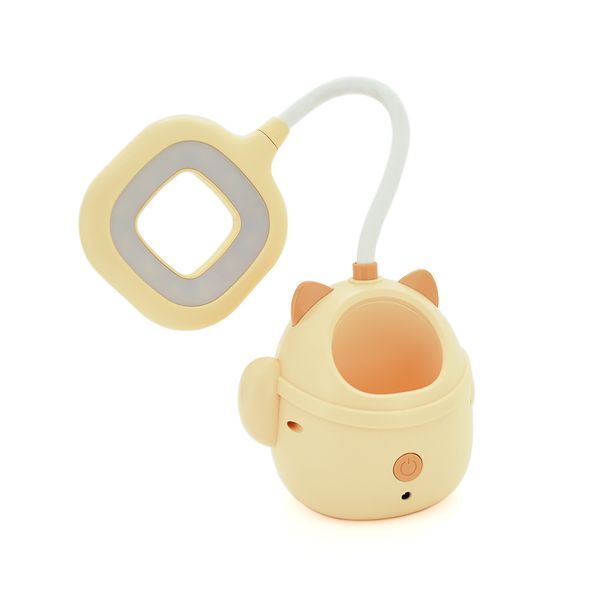 Гнучка настільна лампа PINK CAT з органайзером СS-290-3 2 режими 4,2V 600mAh. 3 години роботи 42см 200гр Box 2000000293318YT фото