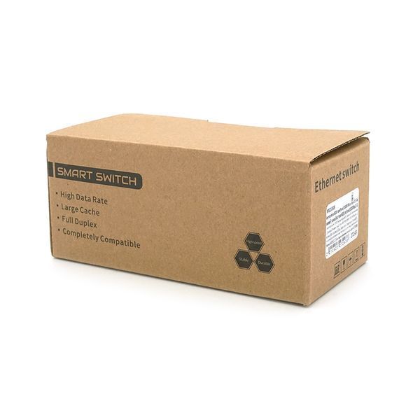Коммутатор Merlion MG1008 8 портов Ethernet 10/100/1000 Мбит/сек. пластик DC 5V. Блок питания в комплекте 2000000272436YT фото