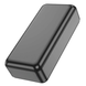 Портативний зовнішній акумулятор Power Bank 30000 mAh чорний eve1316 фото 4