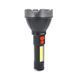 Ліхтар ручний LANTERNA ZJ-05 1W Led CreeXPE+COB 3+1 режим вбудований акумулятор корпус міцний пластик індикатор USB кабель IP40. 190х83х34 Box 2000000289526YT фото 2