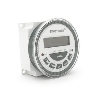 Таймер тижневий Sinotimer TM619-2 програмований 16А 200-250V 60х60х30 мм 2000000366838YT фото