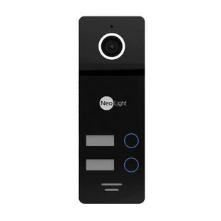 Відеопанель Neolight MEGA/2 FHD 2 Мп з ІЧ підсвічуванням, BLACK 82-00023TRIN фото
