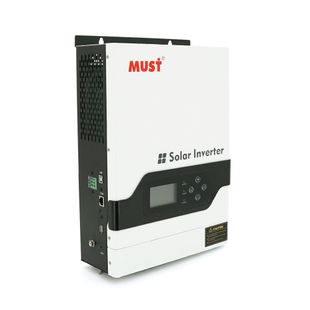 Гібридний інвертор MUST PV18-3224VPM, 3200W, 24V, струм заряду 60A, 160-275V, MPPT (60А, 30-160 Vdc) EED4933E28F0 фото