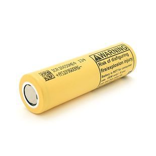 Акумулятор 18650 Li-Ion LG LGDBHE41865-HE4 2500mAh 35A 4.2/3.7/2.5V YELLOW 2 шт в упаковці ціна за 1 шт 2000000155265YT фото